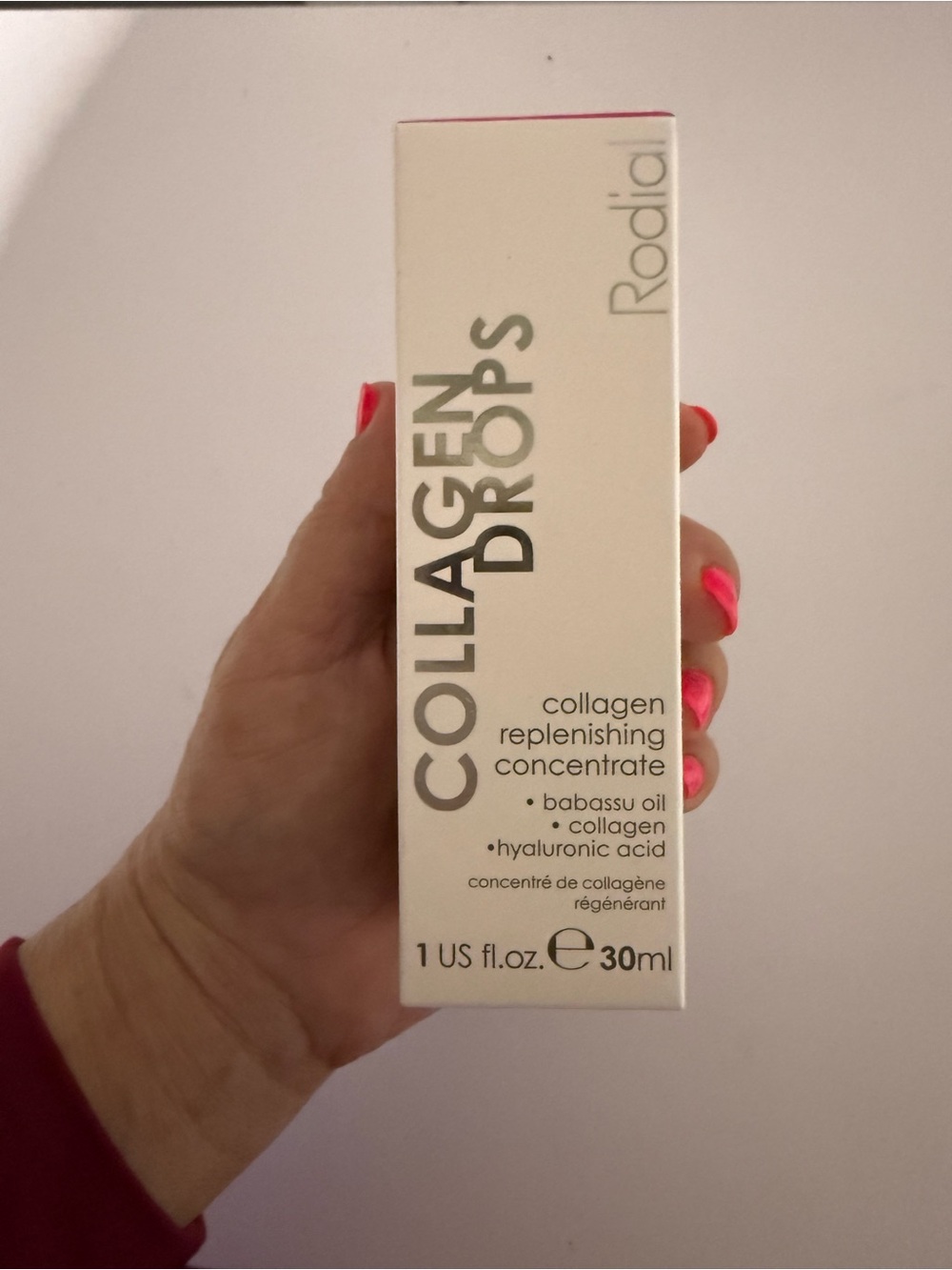 Rodial Collagen Drops Replenishing Concentrate - White and Pink